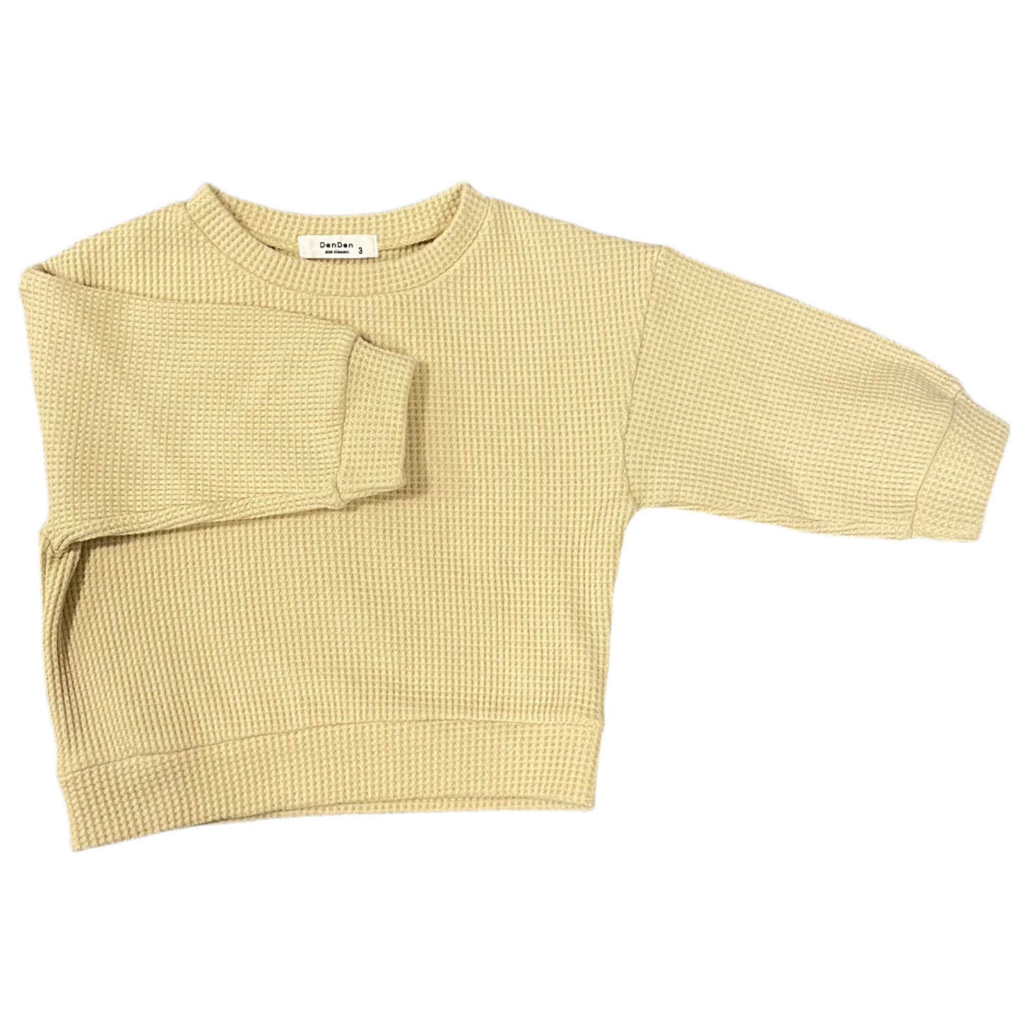 Waffle Knit Crewneck