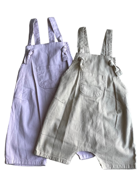 Overall Shorts