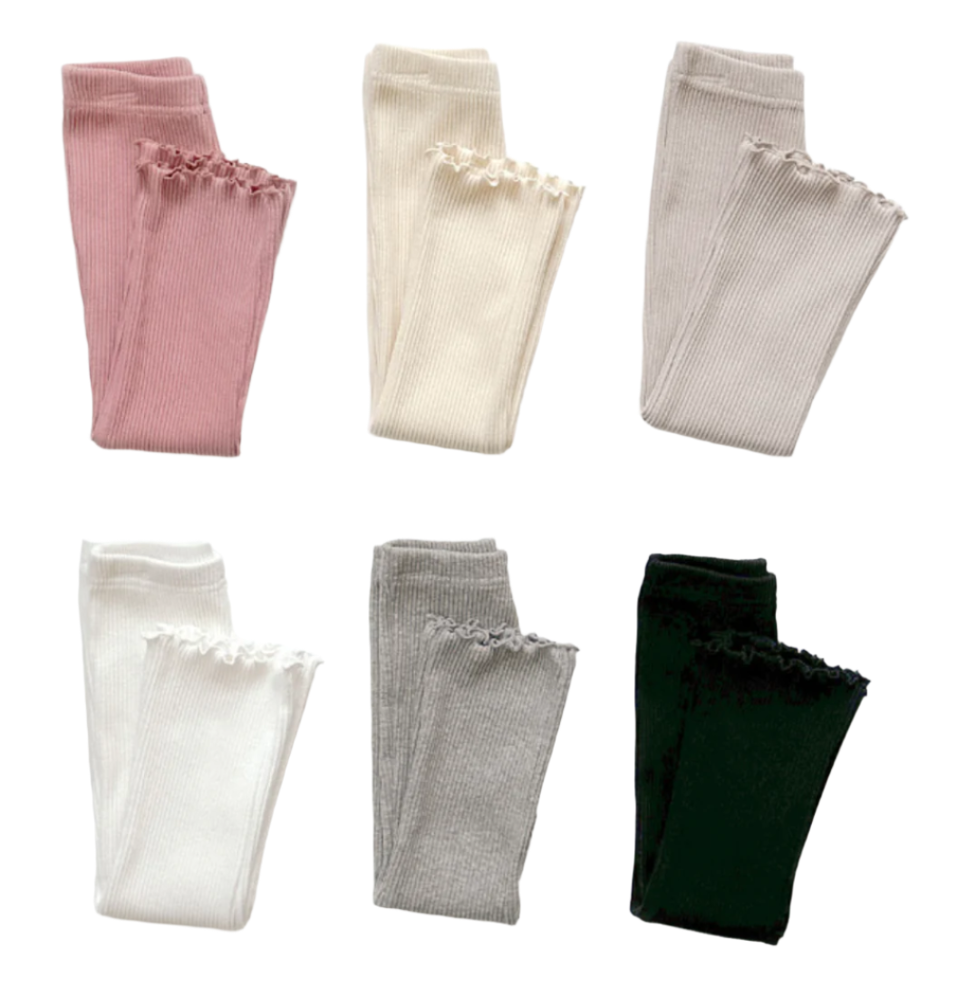 Boot Cut Frill Leggings